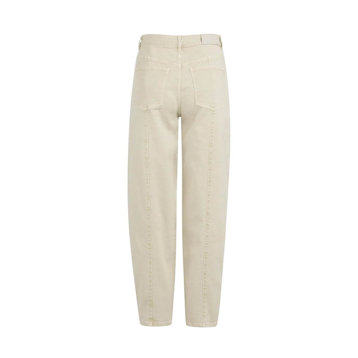 Barrel Jeans with Visible Seam Details