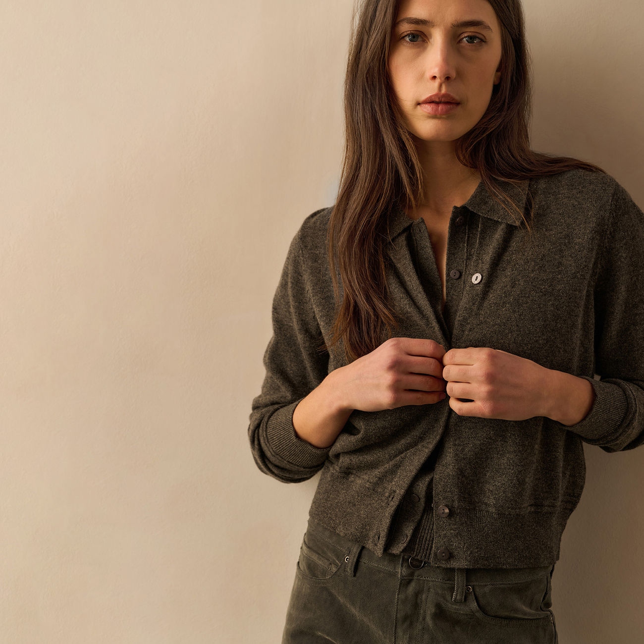 Cardigan with Long Sleeves