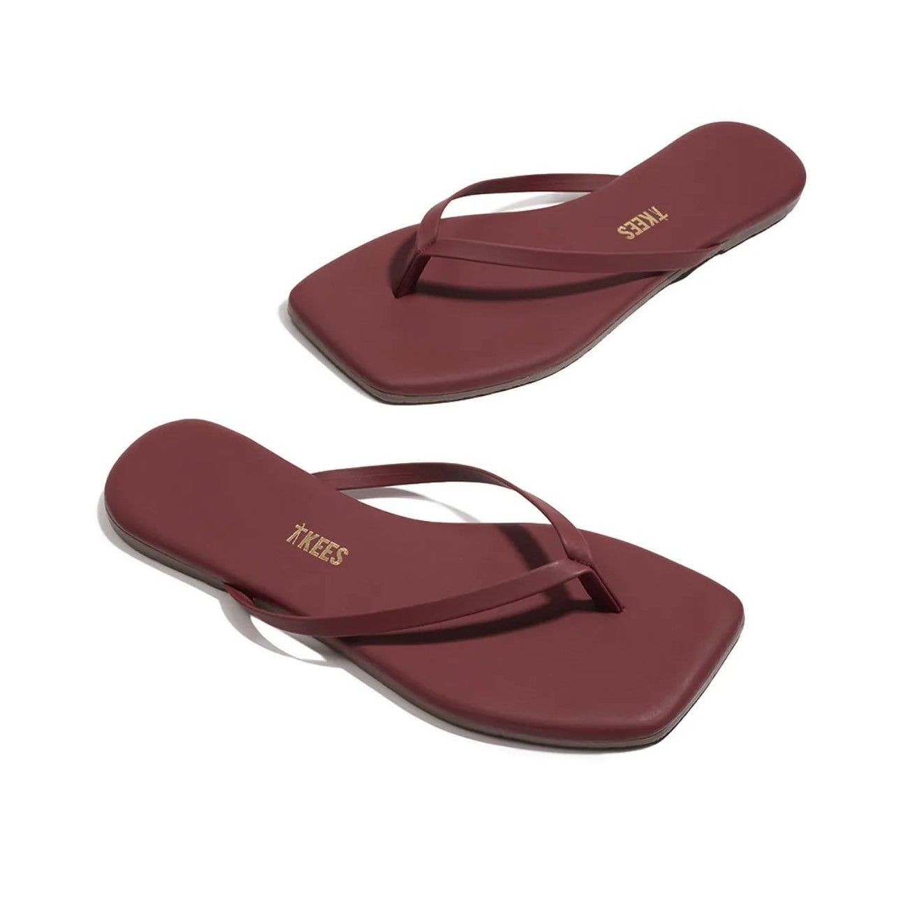 Square Toe Lily - Burgundy