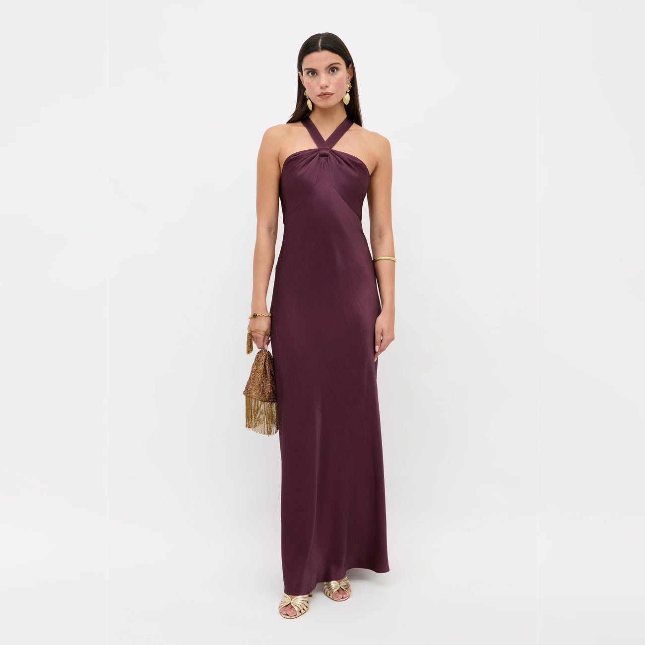 Losanna Dress - Wine