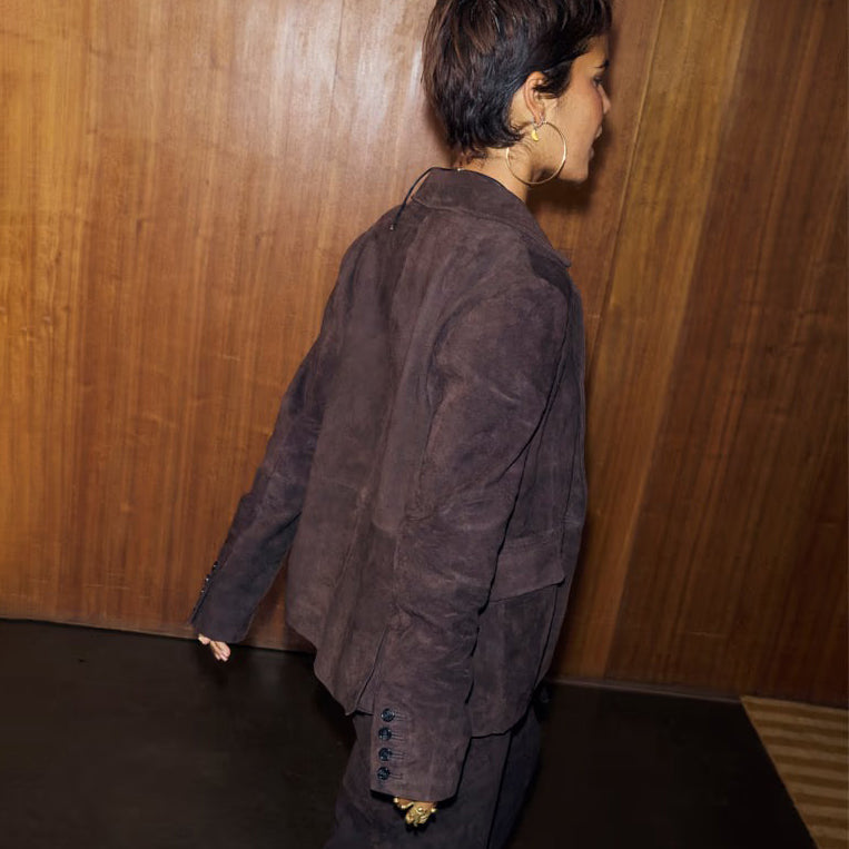 Chocolate Suede Jacket