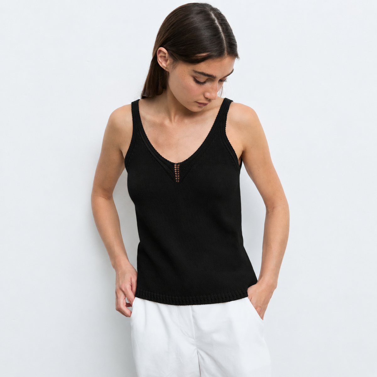 Knitted Tank Top