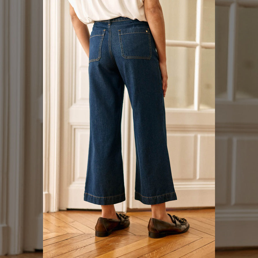 Atlanta Wide-Leg Jeans - Brut