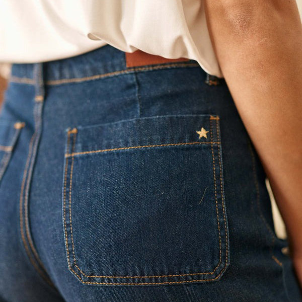Atlanta Wide-Leg Jeans - Brut