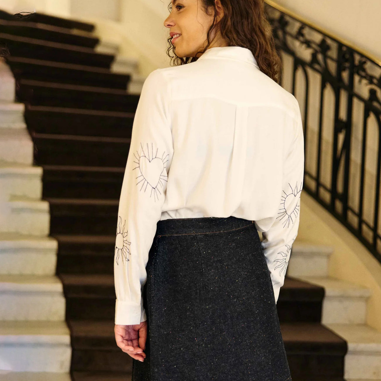Chania - Embroidered Blouse