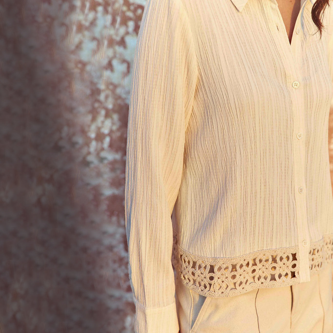 Charlotte Crop Blouse