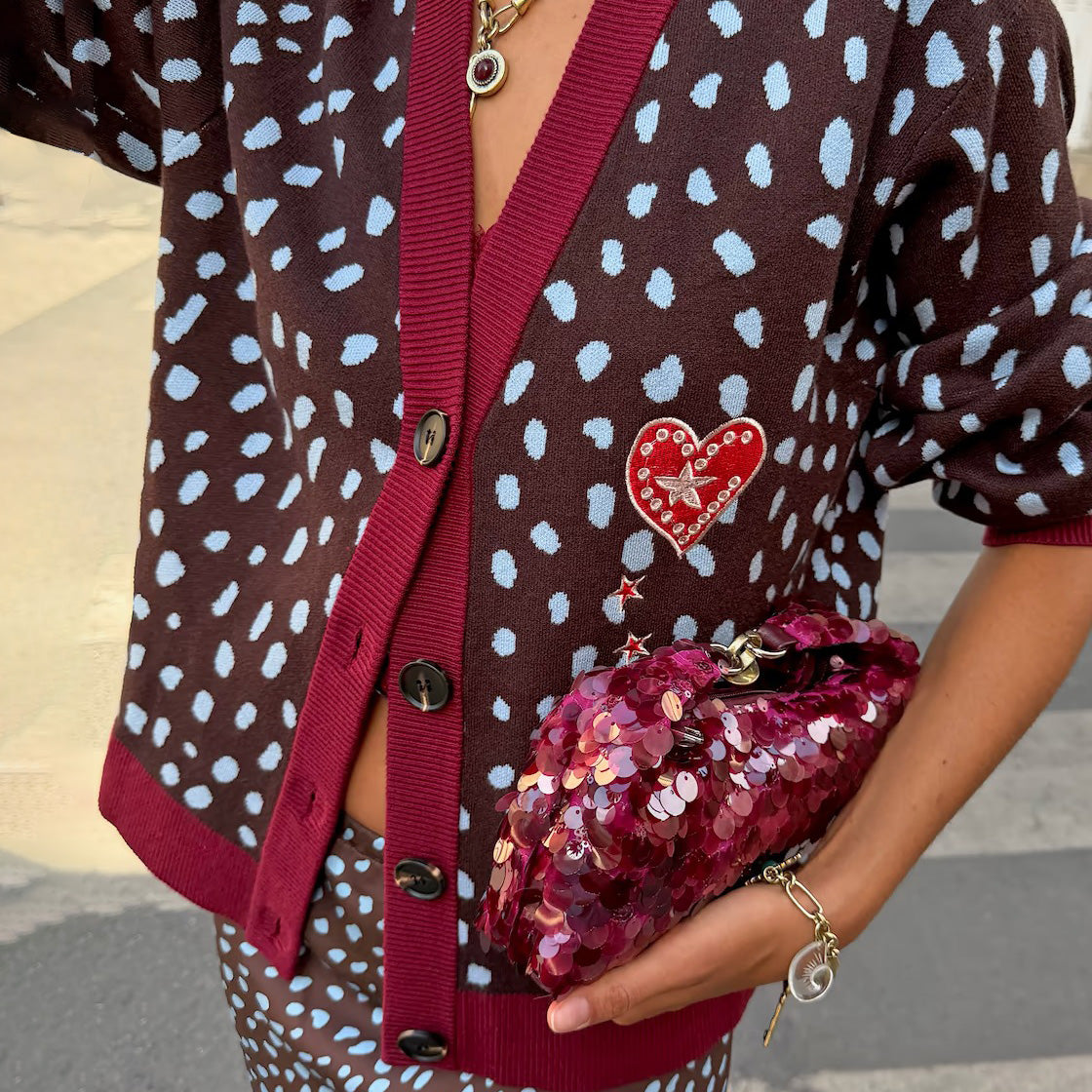 Chocolate Deer Cardigan