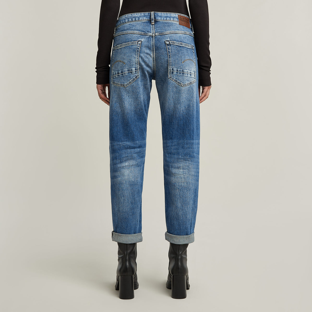 Kate Boyfriend Jeans - Vintage Azure