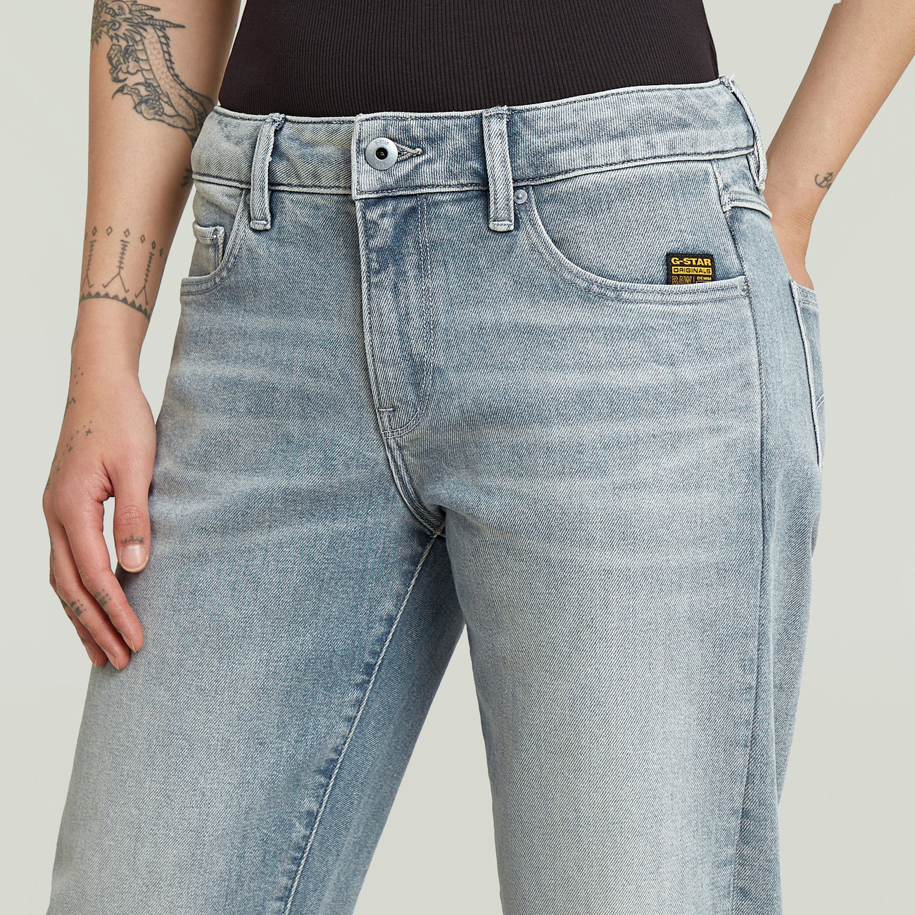 Kate Boyfriend Jeans - Light Blue