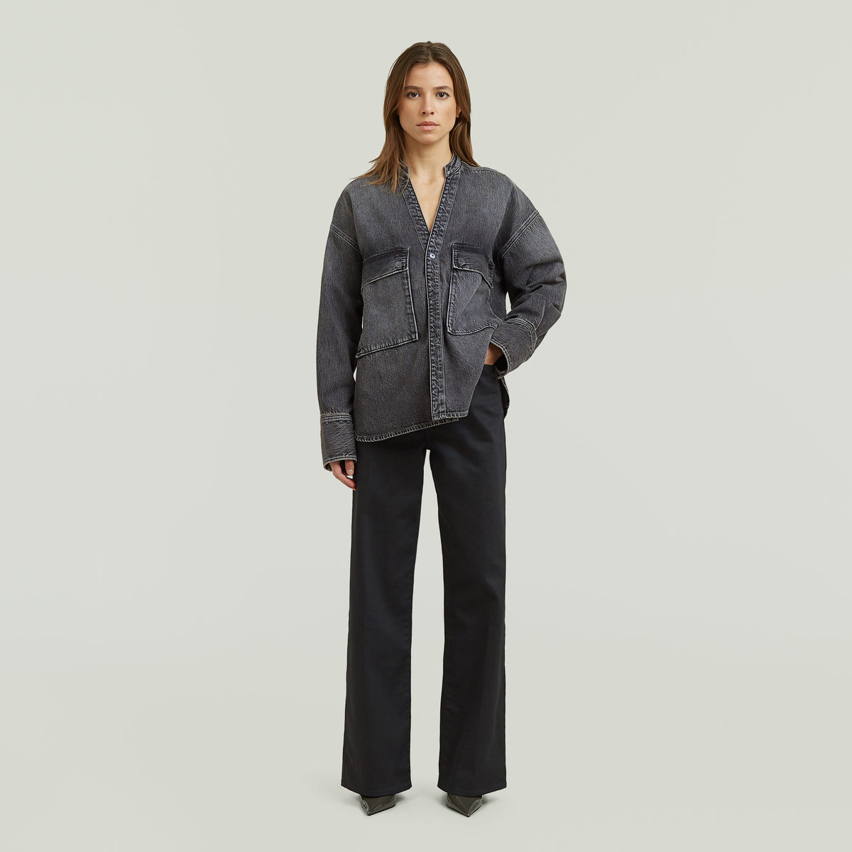 Deck 2.0 High Loose Jeans - Neo Black Denim