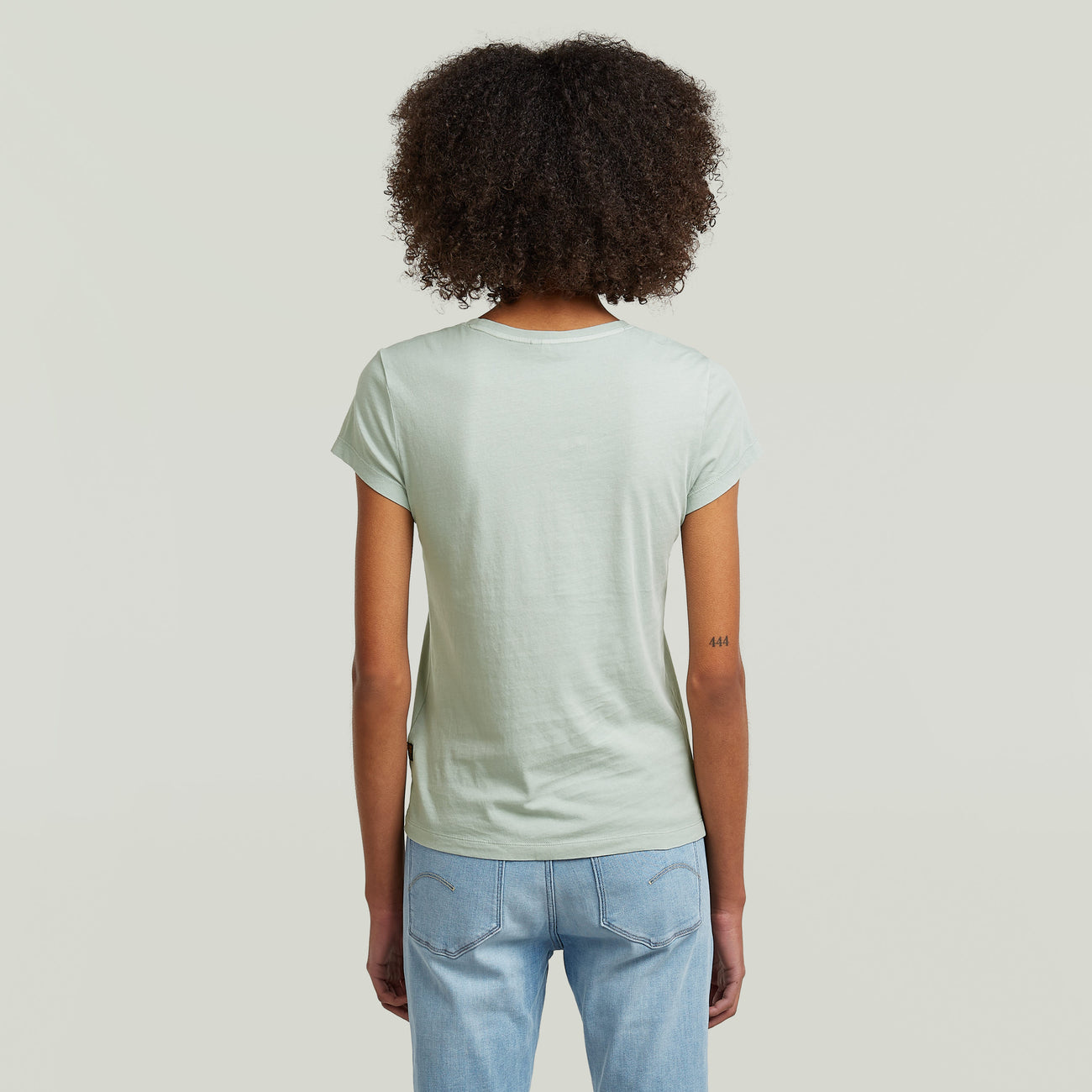 Overdyed Eyben Slim V T-Shirt 2.0 - Green