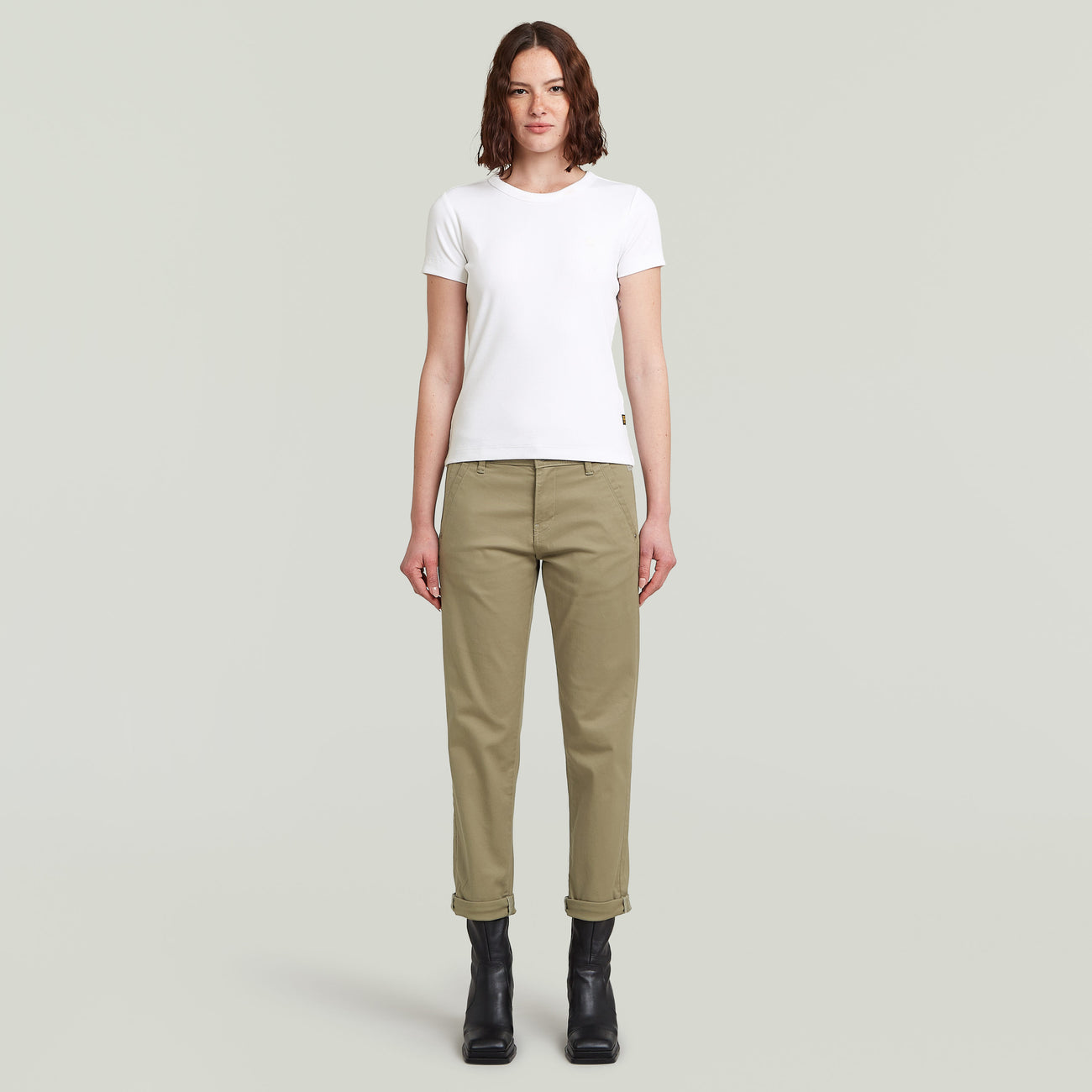Kate Boyfriend Chino - Green