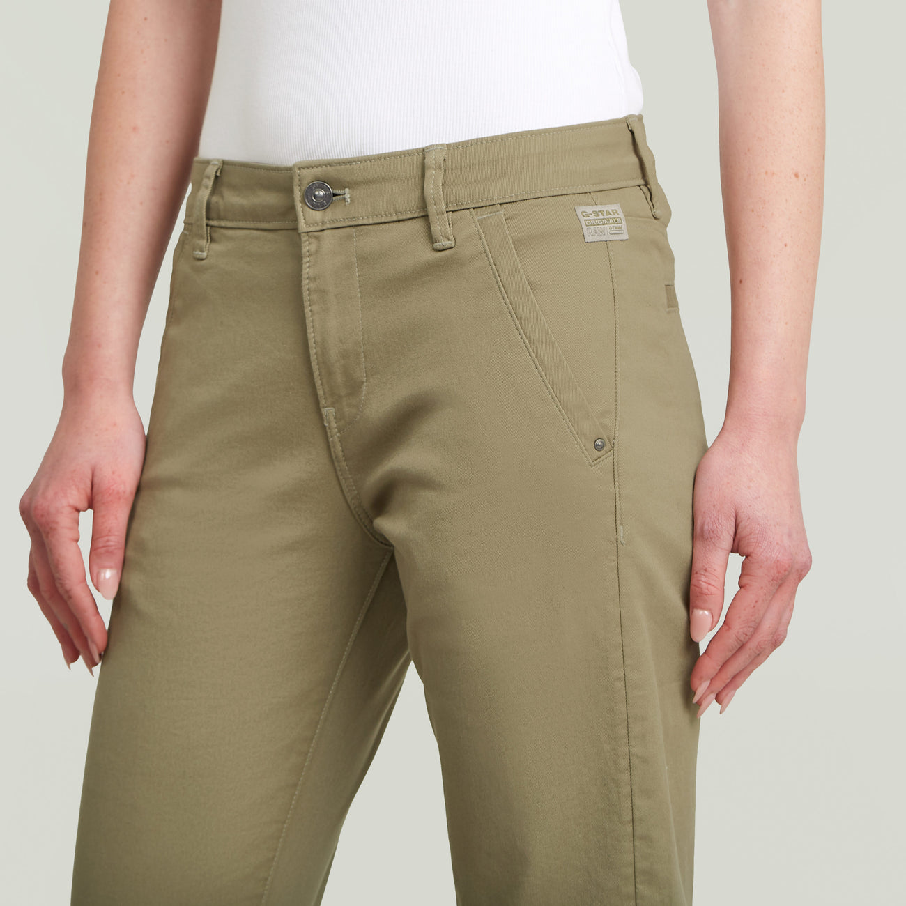 Kate Boyfriend Chino - Green