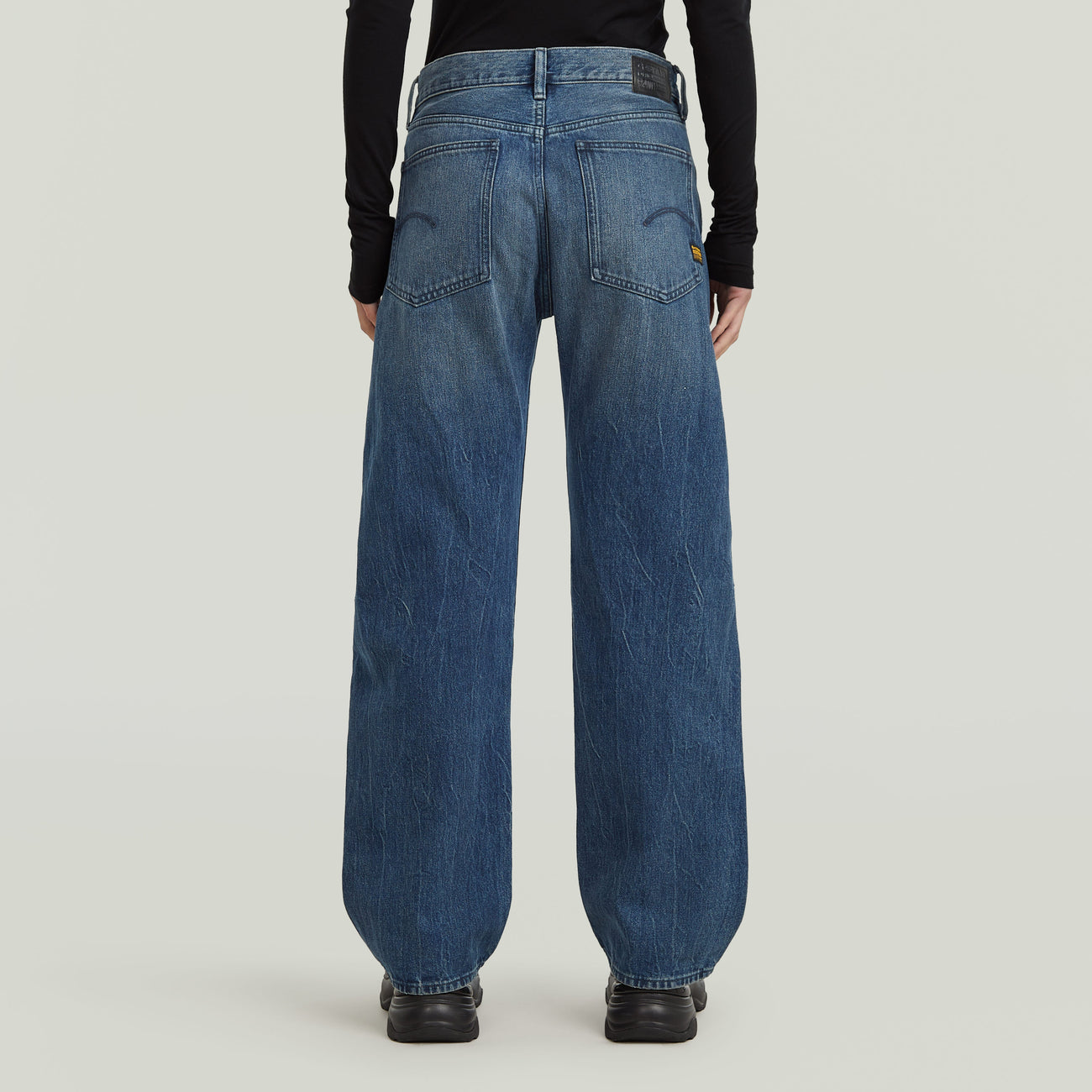 Bowey Boyfriend Jeans - Worn in Mountain Dusk