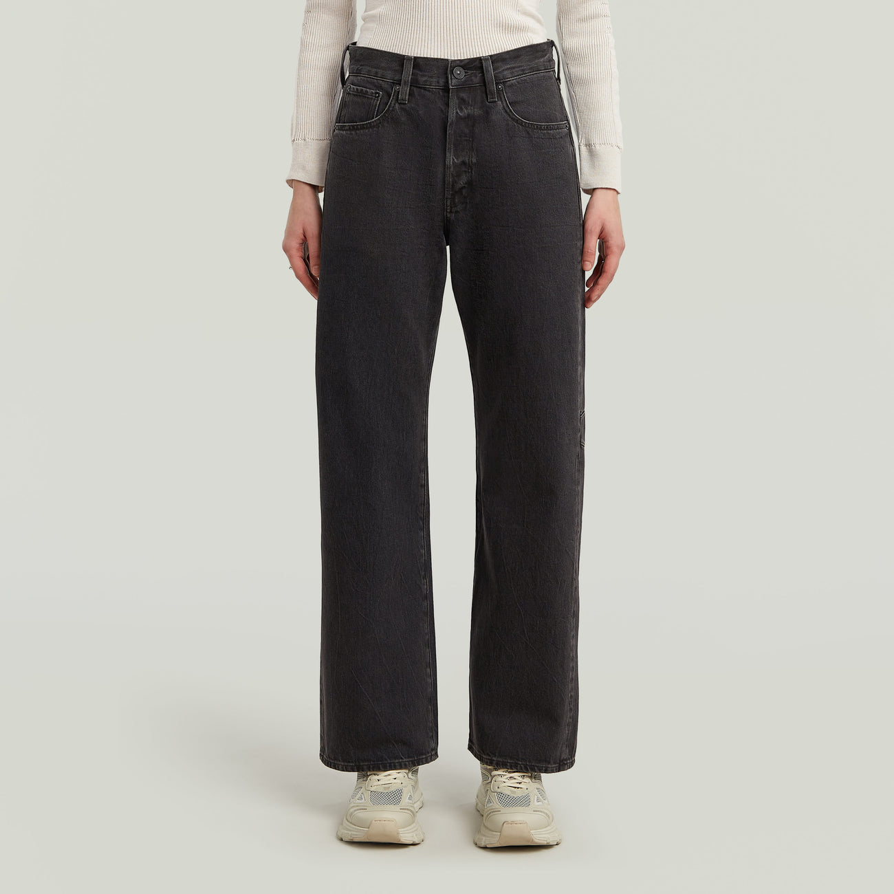Bowey Boyfriend Jeans - Black