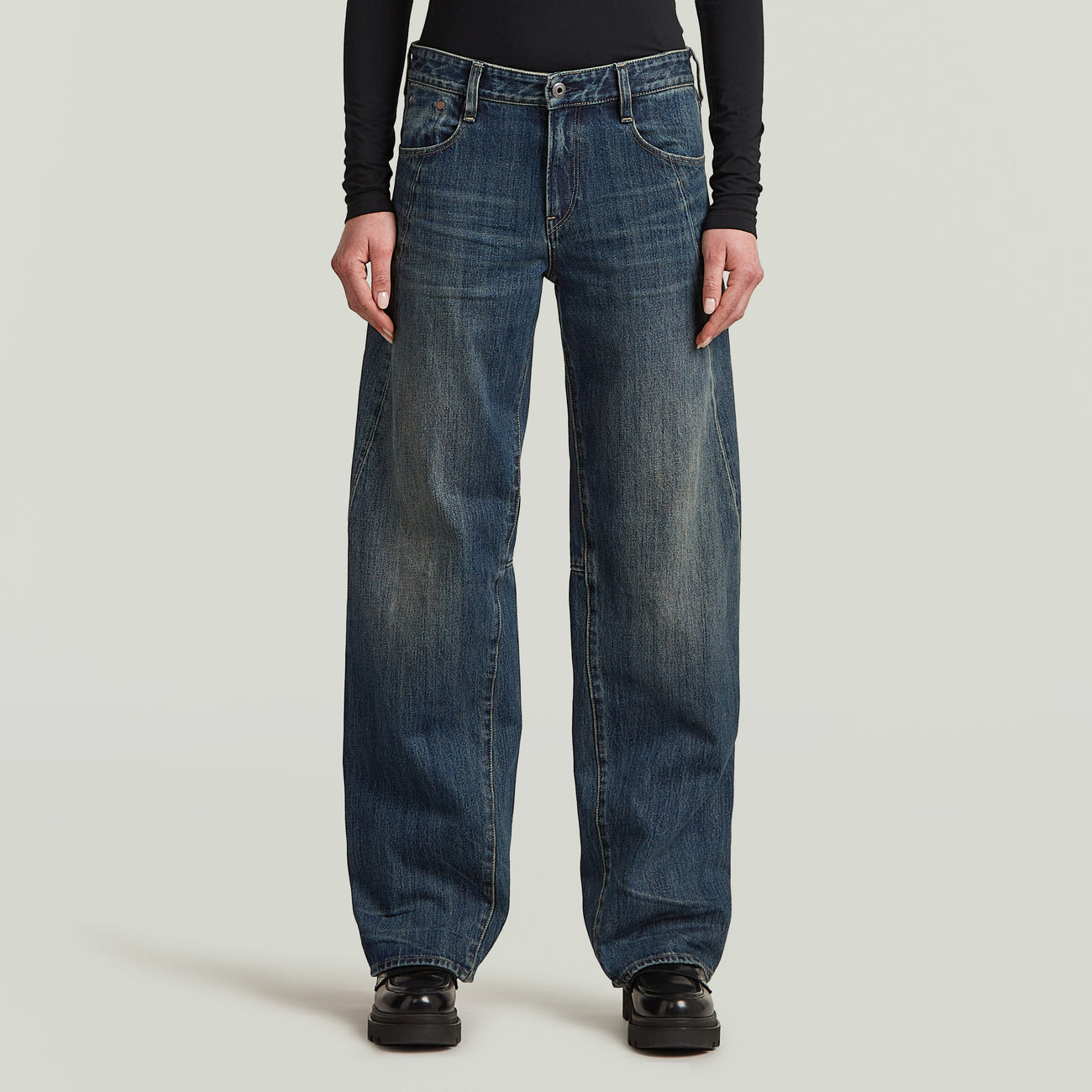 Contor Loose Jeans - Antique Faded Cyclone
