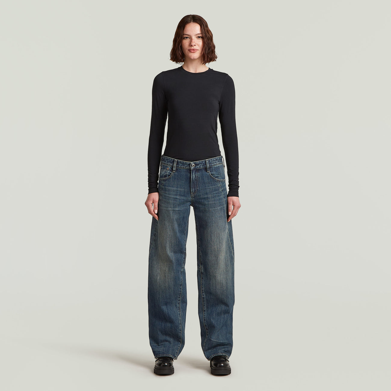 Contor Loose Jeans - Antique Faded Cyclone