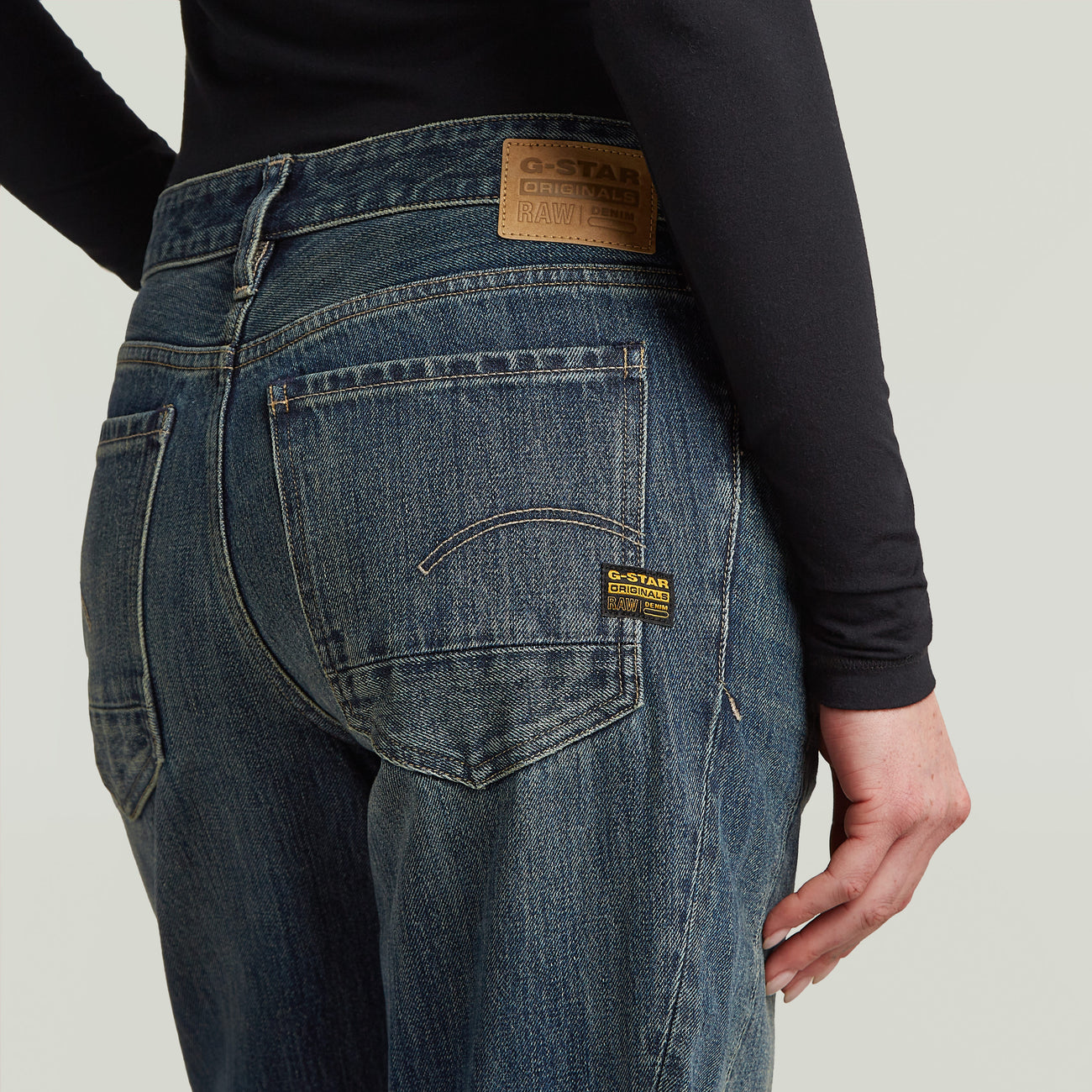 Contor Loose Jeans - Antique Faded Cyclone