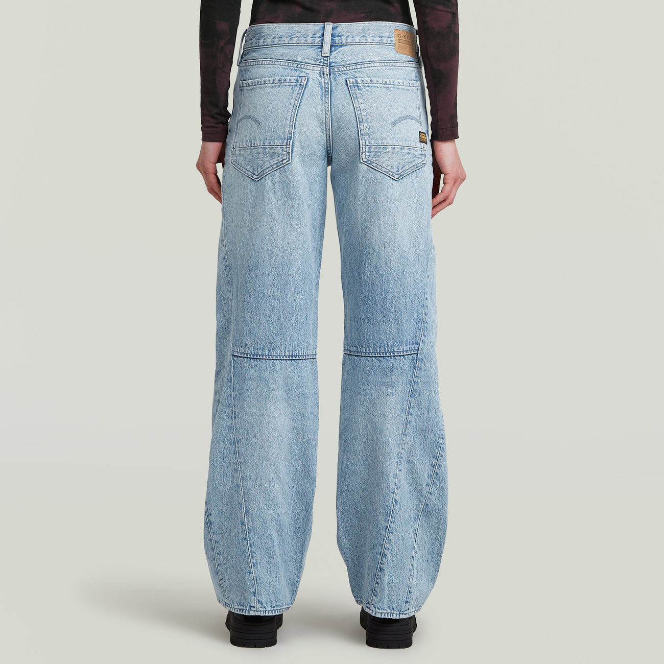 Contor Loose Jeans - Sun Faded Pacific Blue