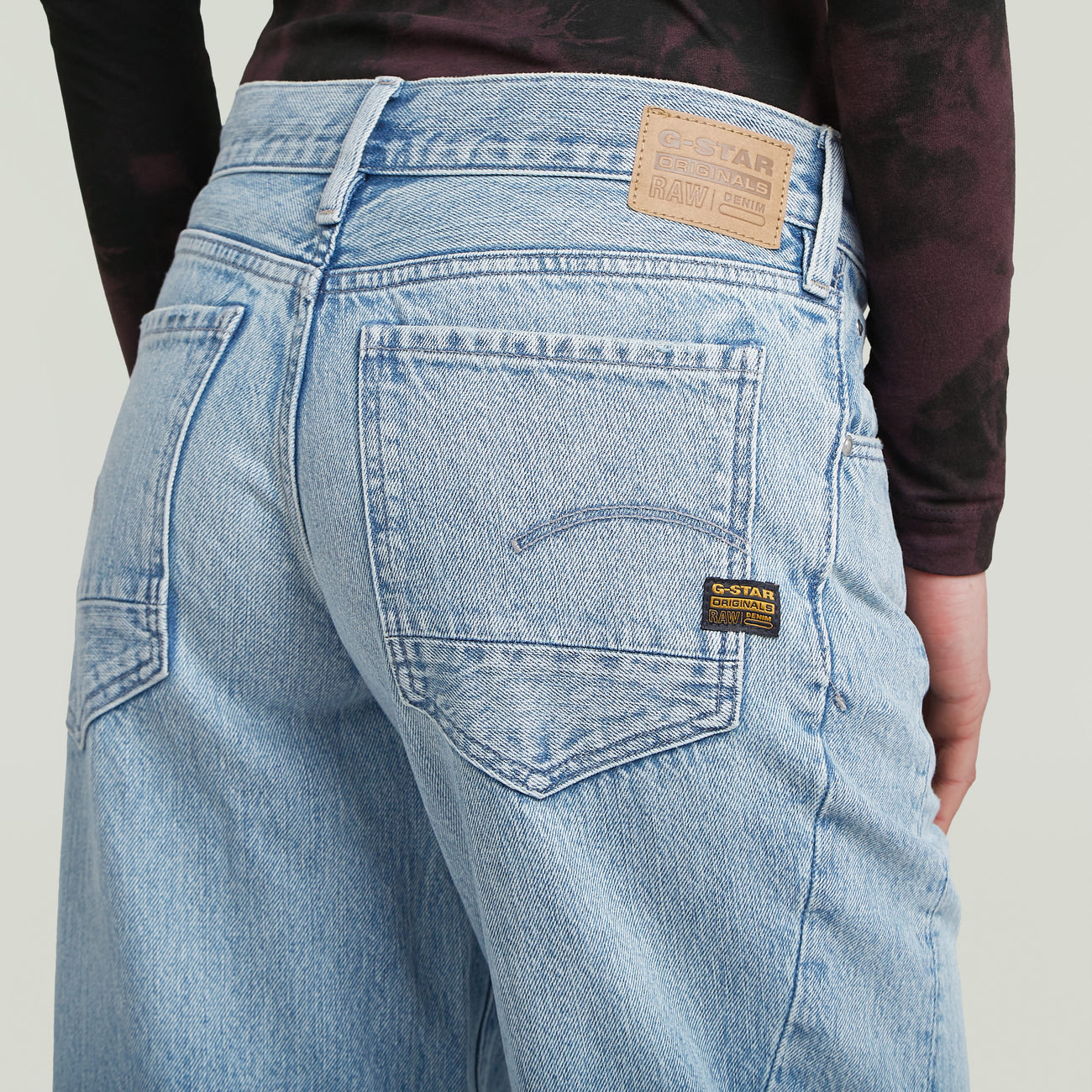 Contor Loose Jeans - Sun Faded Pacific Blue