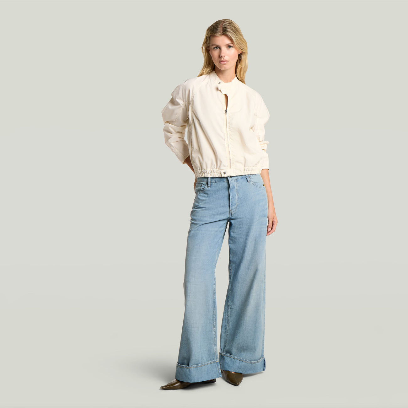 Roxx Wide Jeans - Light Blue