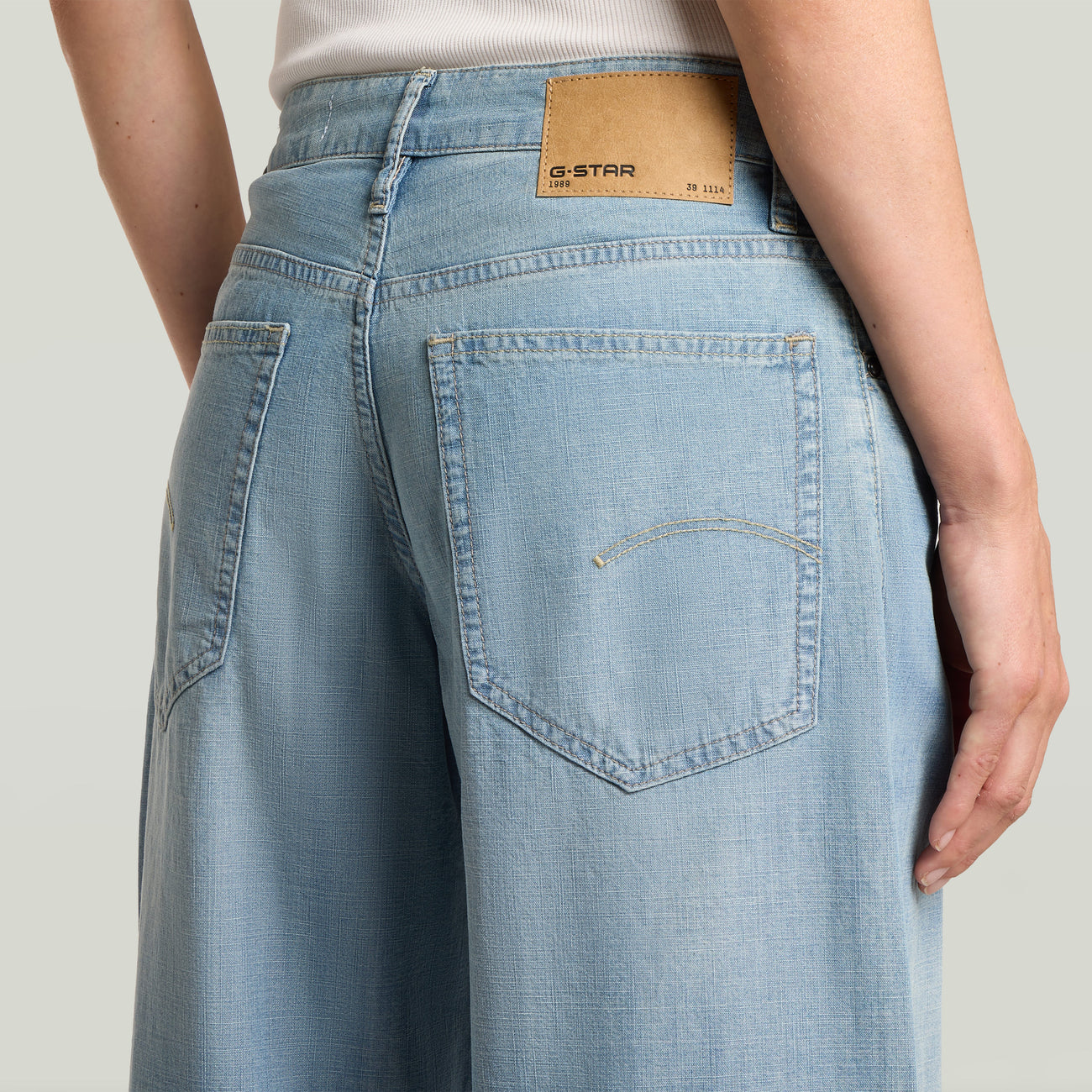 Roxx Wide Jeans - Light Blue