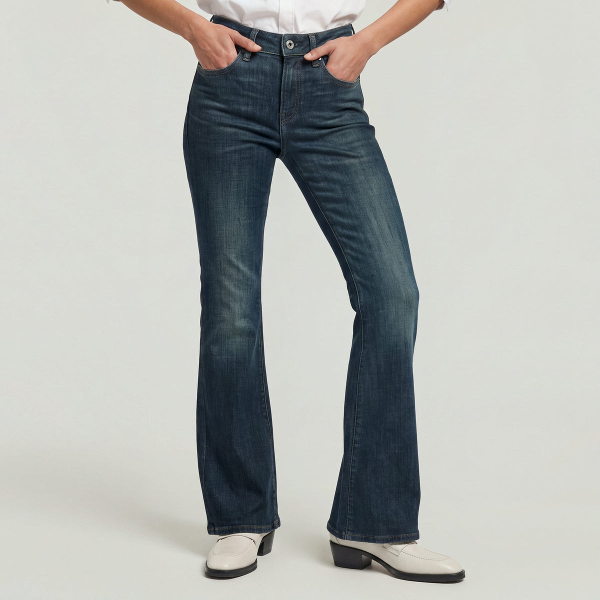 Stevey 3D Flare Jeans