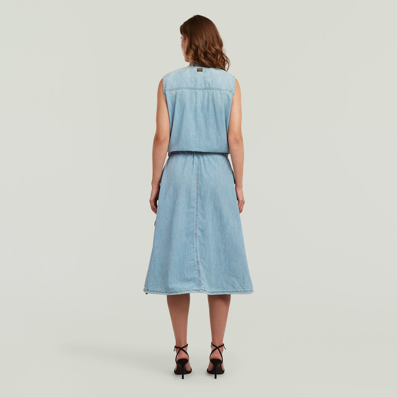 Parachute Dress - Light Blue