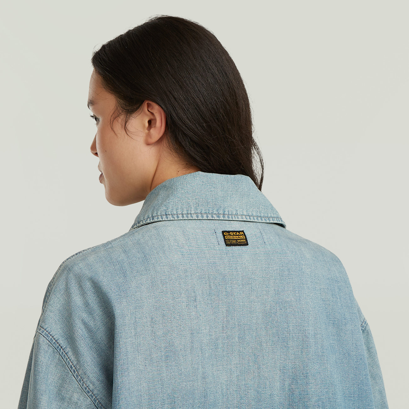 Parachute Oversized Jacket - Light Blue