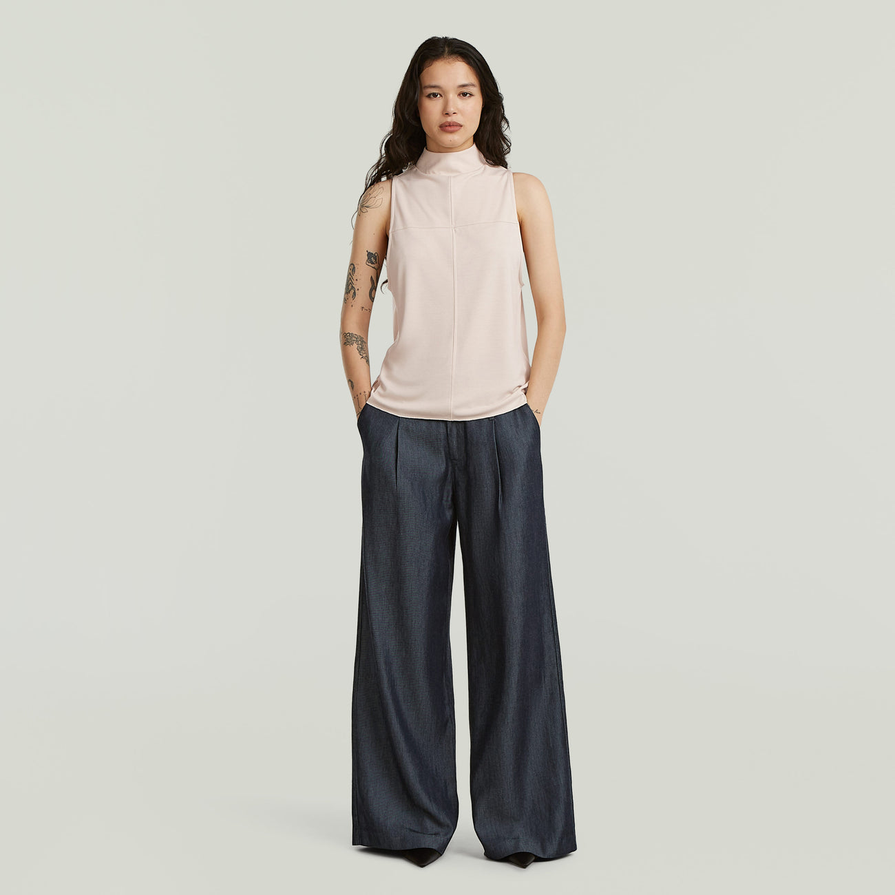 Fluid Wide Leg Pants