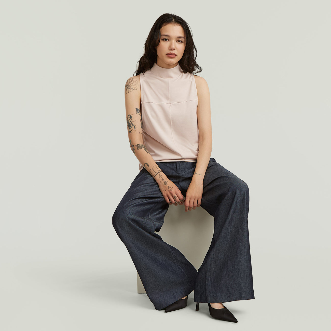 Fluid Wide Leg Pants