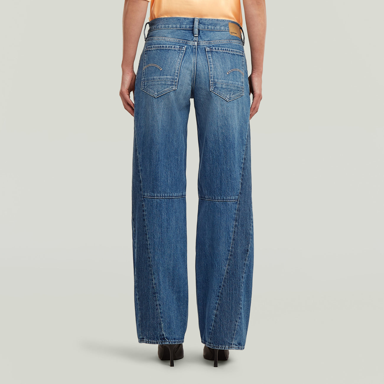 Contor Two-Tone Loose Jeans