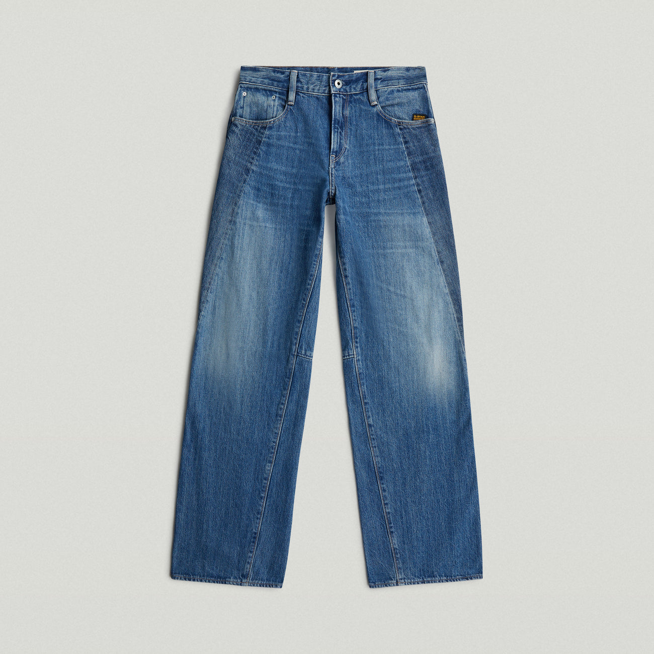 Contor Two-Tone Loose Jeans