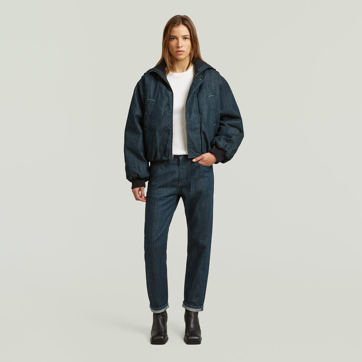 Loux Boyfriend Neo Raw Jeans