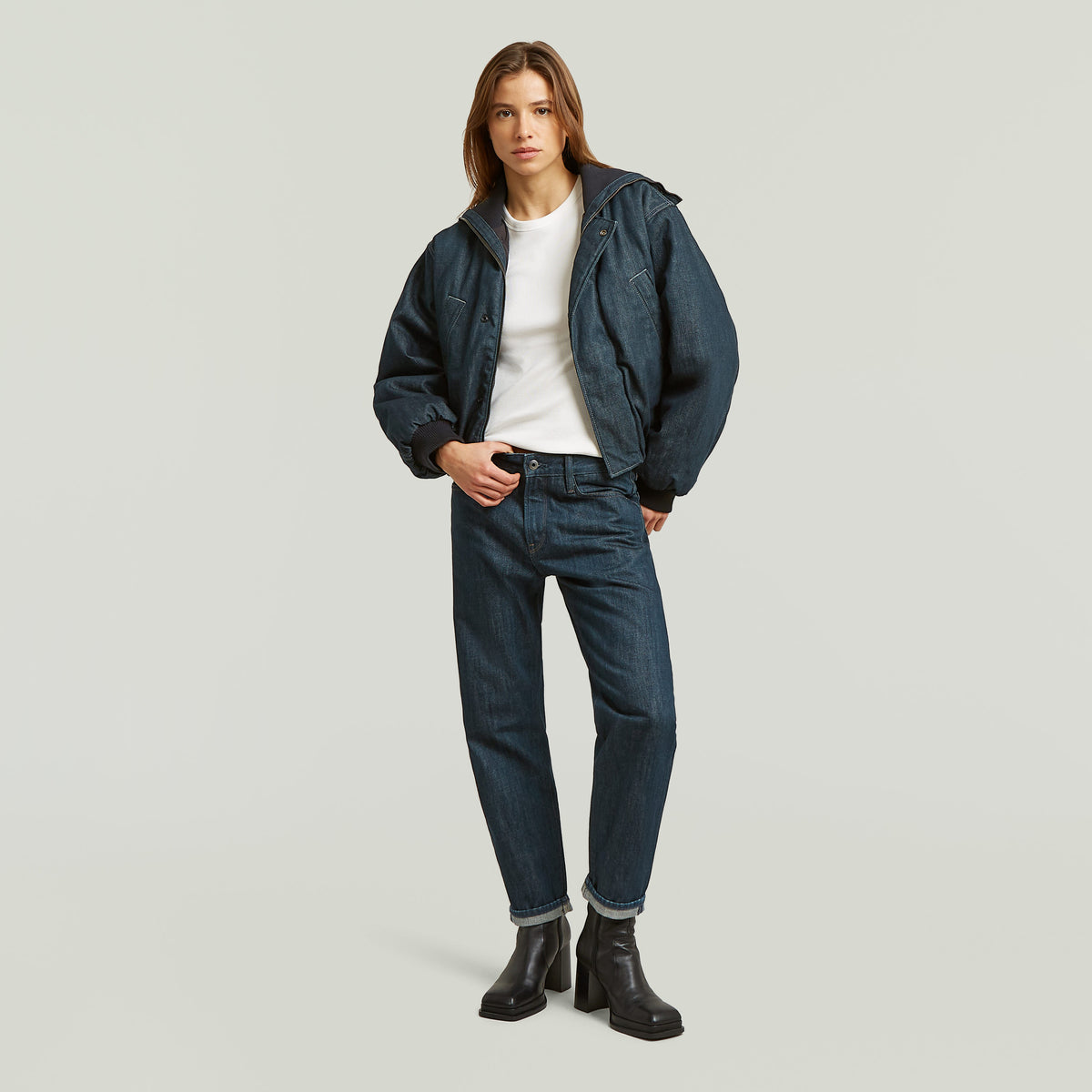 Loux Boyfriend Neo Raw Jeans