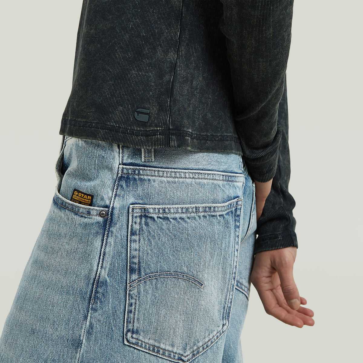 Vintage Slim Henley T-Shirt - Legion Blue
