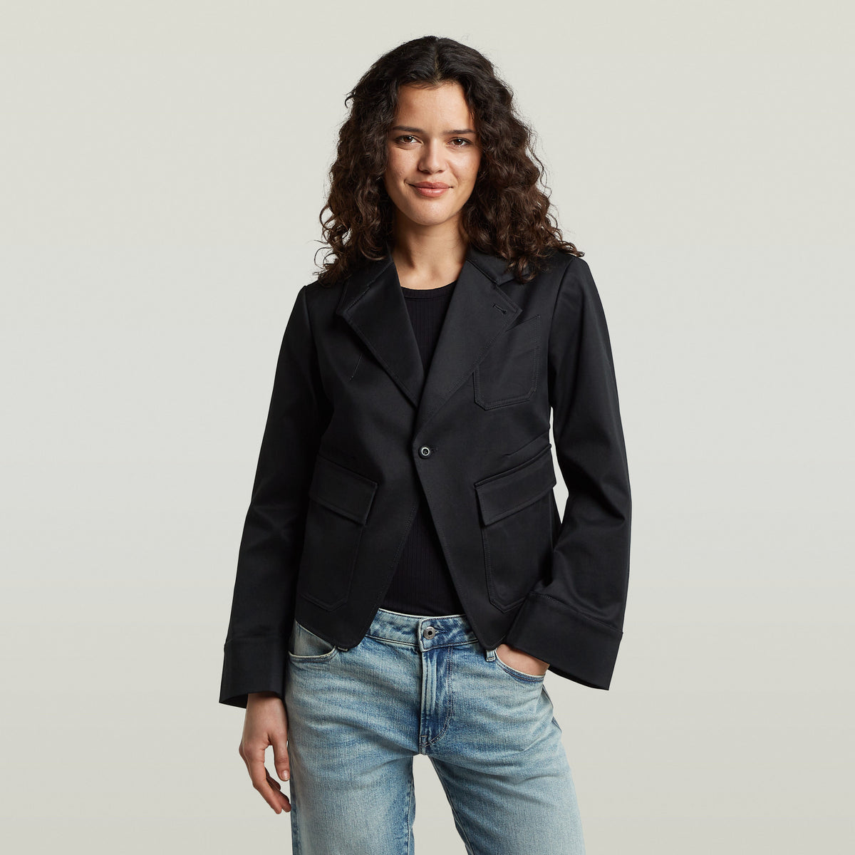 Slim Riding Blazer