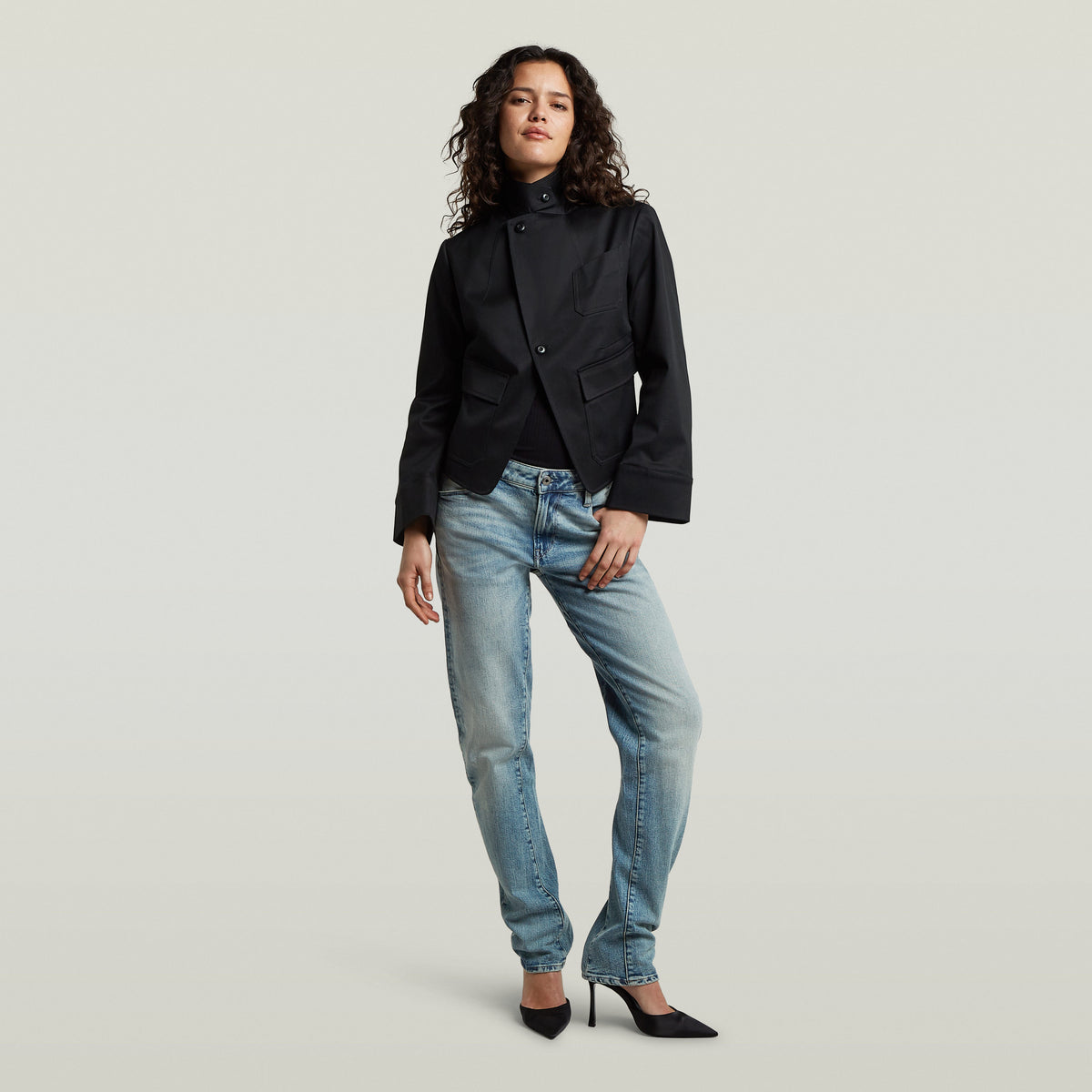 Slim Riding Blazer