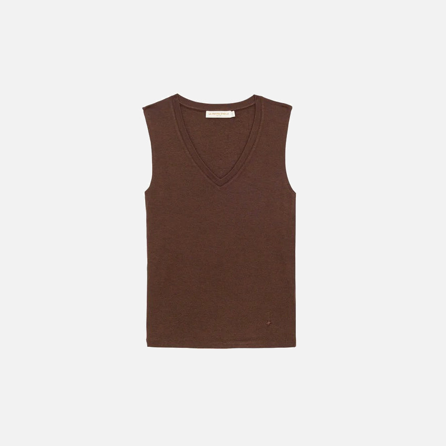 Dila Tank Top - Marron