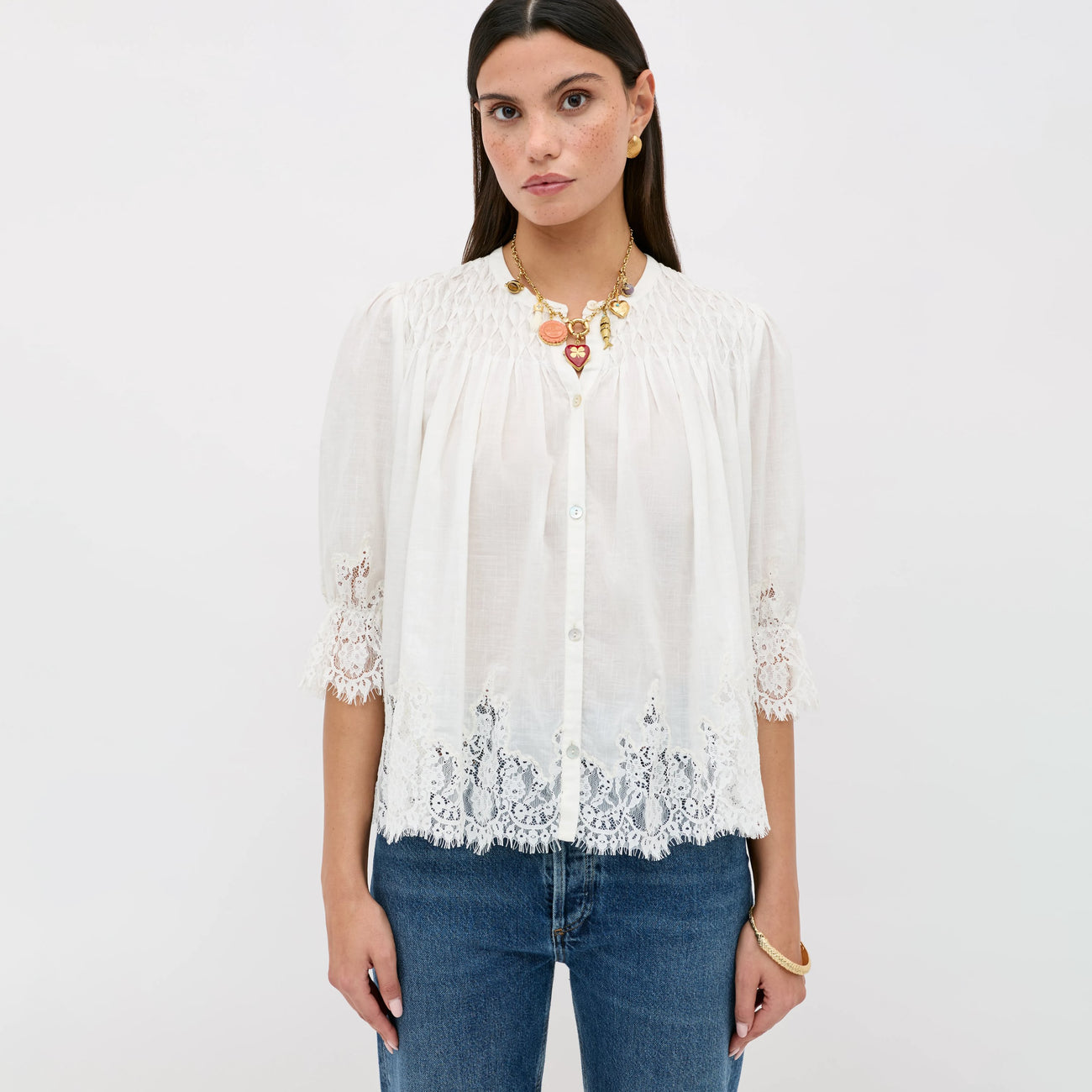 Erika Top - Ivory