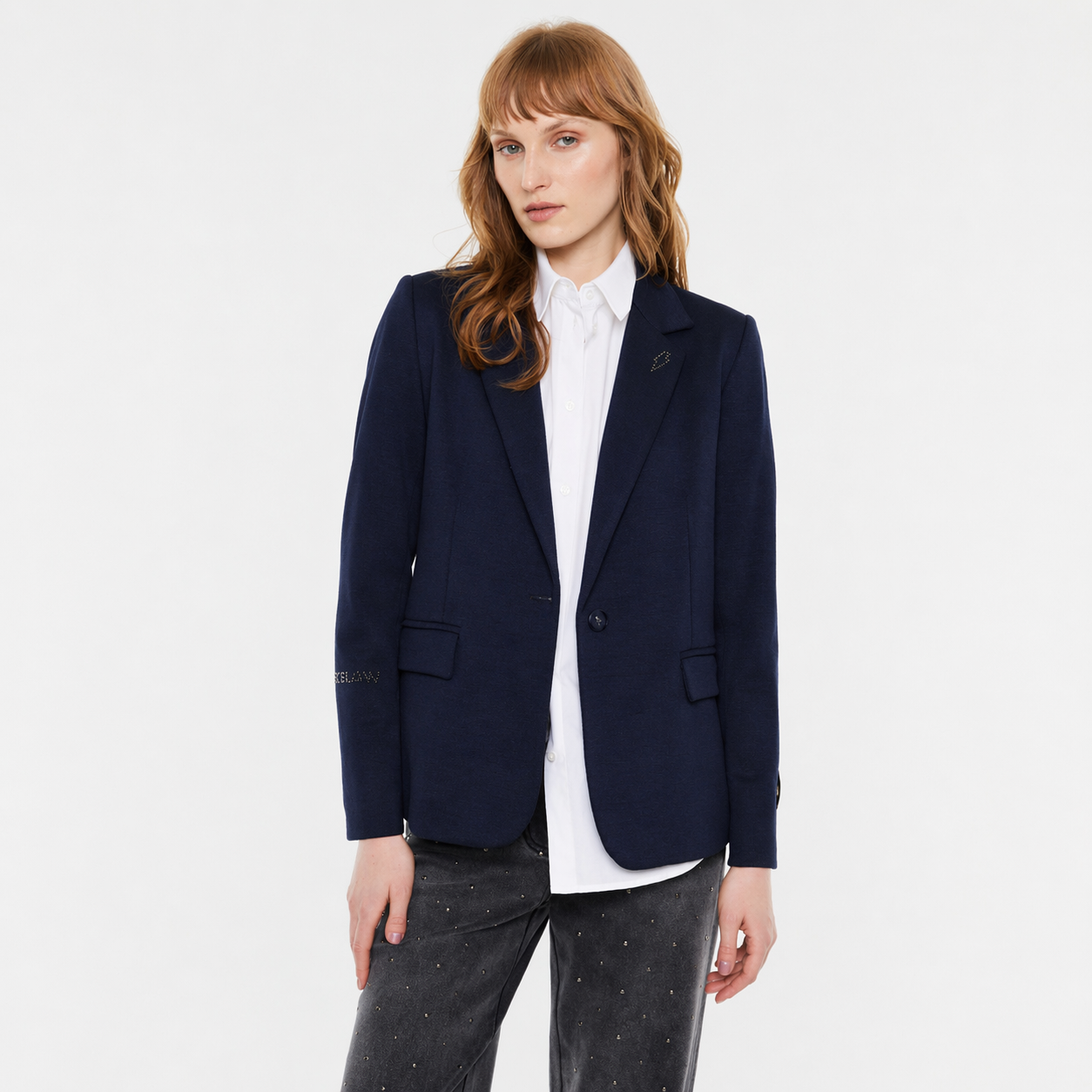 Take it Slow Blazer - Navy