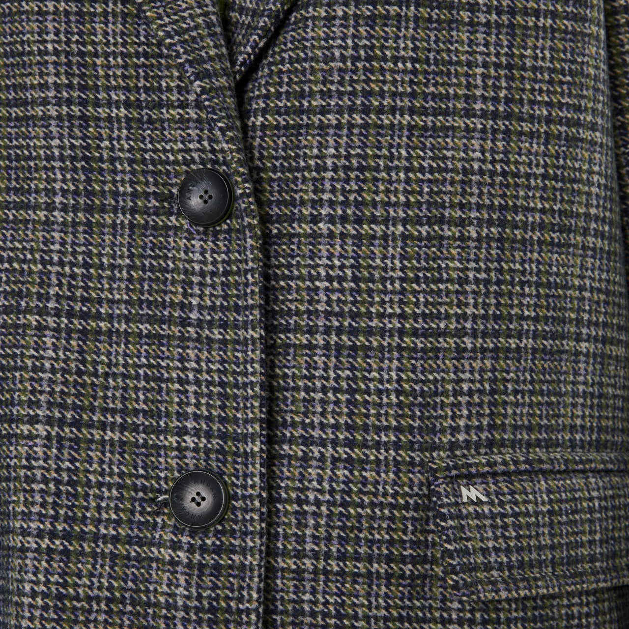 Long Plaid Coat