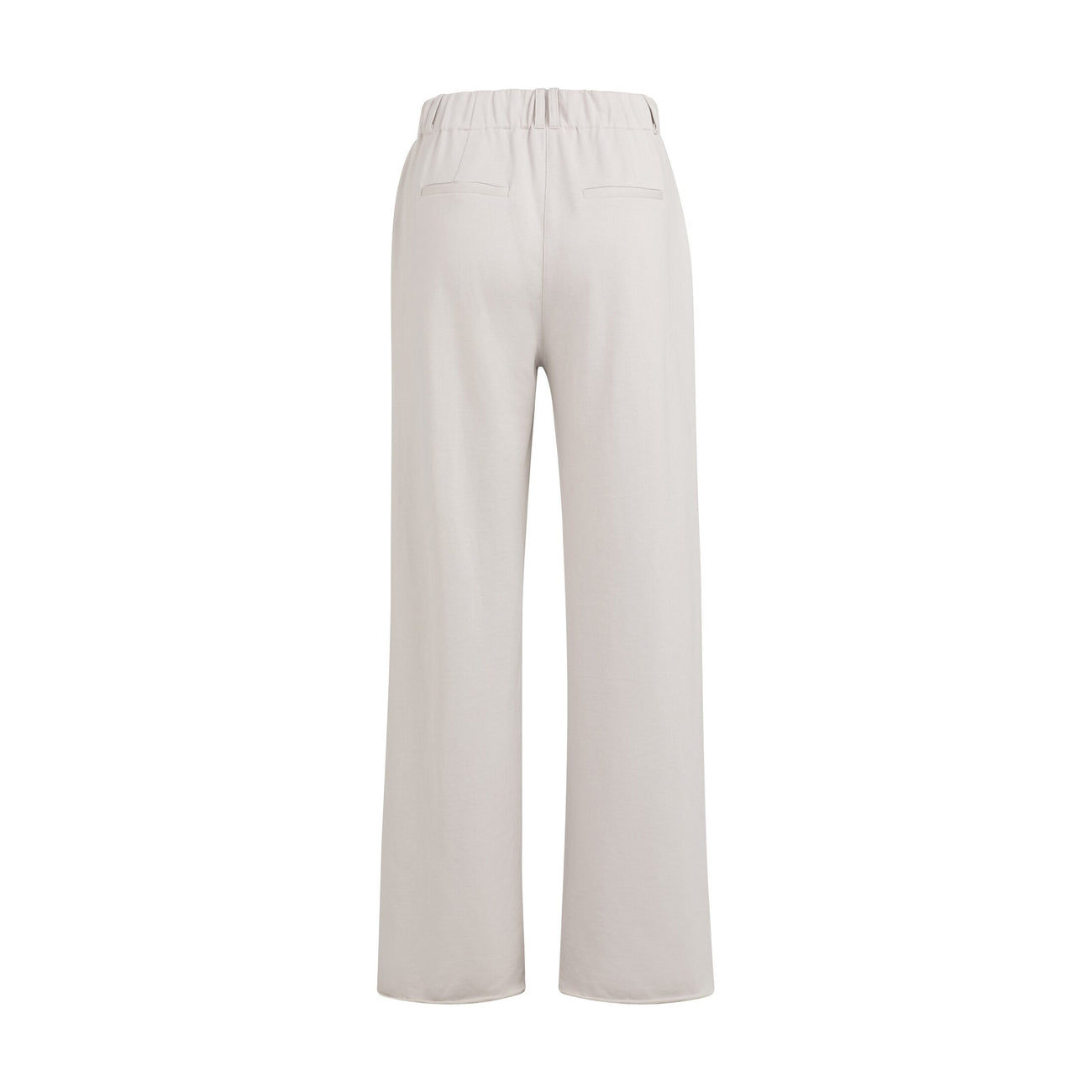 Wide-Leg Trousers with Pleats & Drawcord
