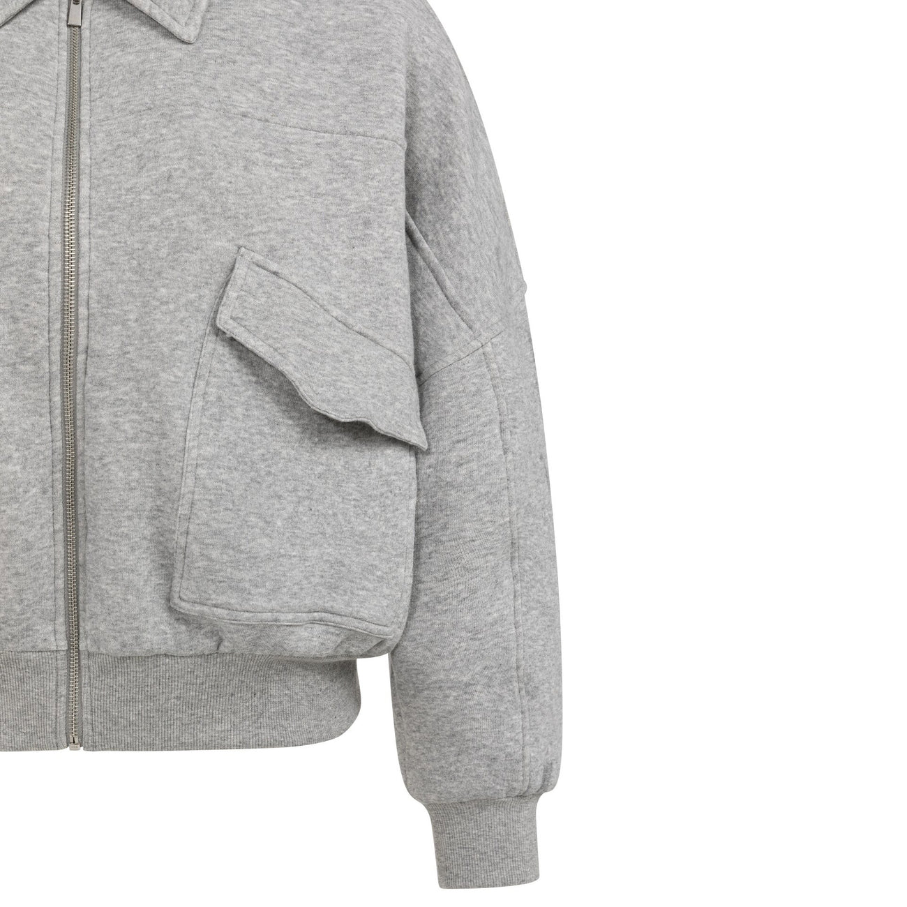 Sweat Jacket with Pockets
