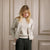 Cable Cardigan - Chalk White
