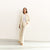 Woven Blazer with Pocket Details - Summer Sand