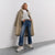 Cotton Woven Oversized City Coat
