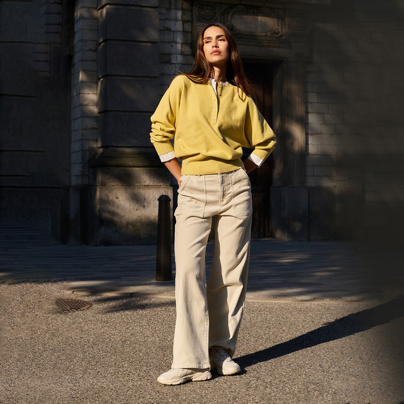 Cargo Trousers with Patch Pockets