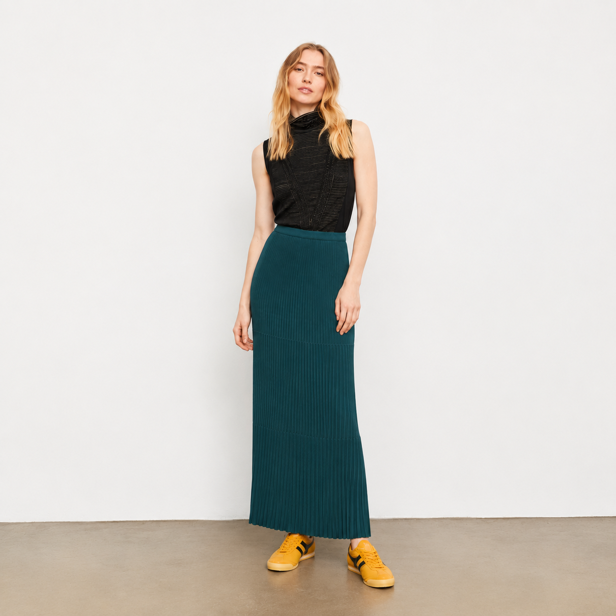 Lipez Skirt - Petrol
