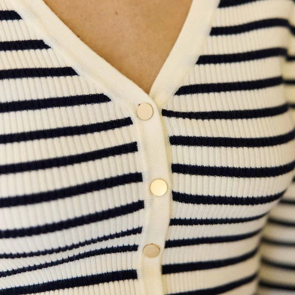 Moty - Striped Cardigan
